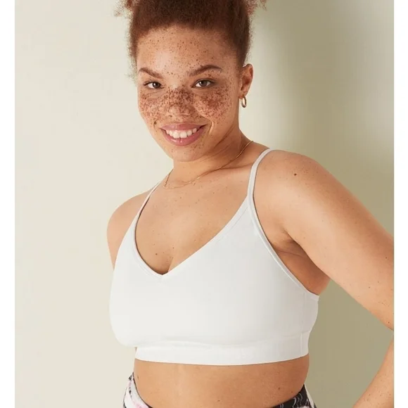 THREE VS PINK ULTIMATE LIGHTLY LINED SPORTS BRAS•XS - Picture 4 of 12